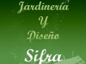 Logo Jardinería Y Diseño Sifra
