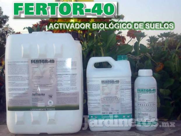 Fertor-40 activador biológico de suelo