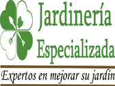Logo Jardinería Especializada, Expertos en Mejorar su Jardín