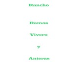 Rancho Ramos Vivero y Anteras