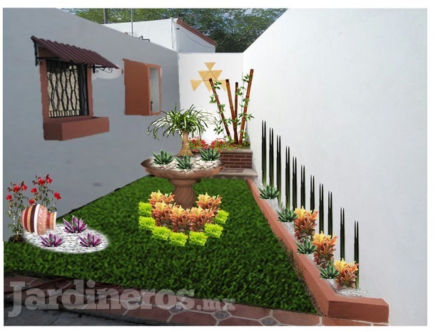 Jardin exterior. Sol