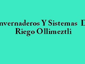 Invernaderos Y Sistemas De Riego Ollimeztli