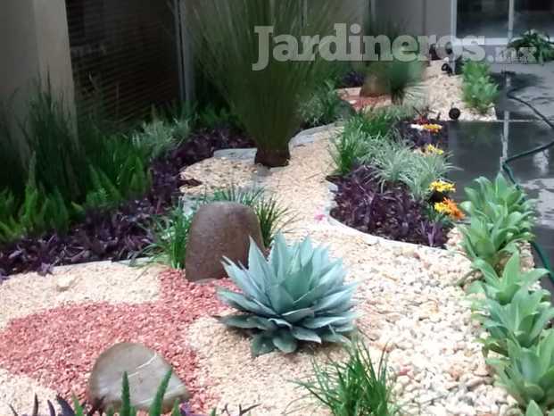 Jardín minimalista