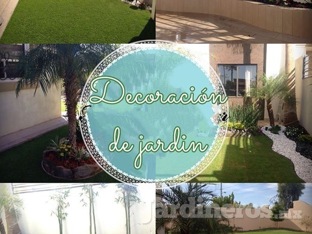 decoración jardín