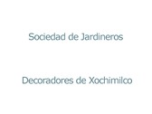 Logo Sociedad de Jardineros Decoradores de Xochimilco