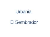 Urbania El Sembrador