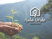 Logo Aula Verde (talleres y cursos huerto escolar)