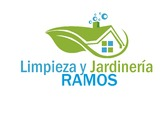 Logo limpieza y jardinería ramos