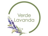 Logo Verde Lavanda Paisaje