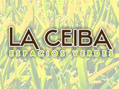 Logo La Ceiba. Espacios verdes.
