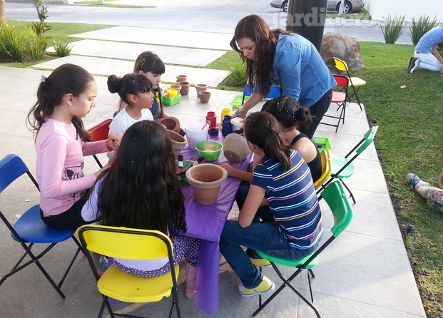 Taller de jardinería para niños