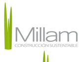Logo Millam, Diseño, Innovación y Construcciones Sustentables